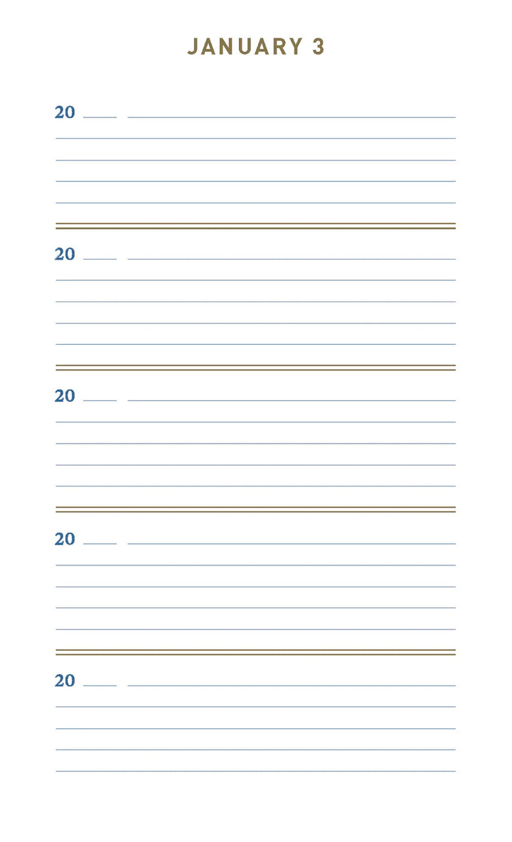 Denim One Line A Day