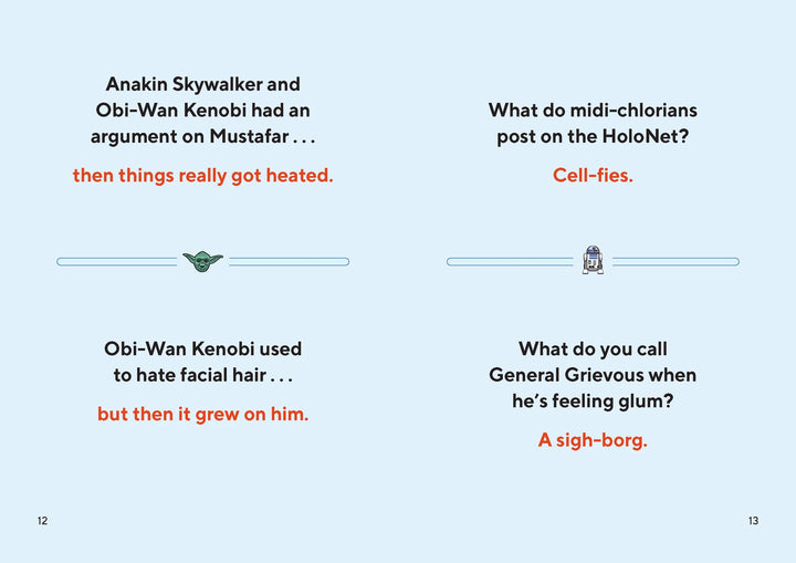 Chronicle Books | Star Wars Dad Jokes Strike Back | Shut the Front Door