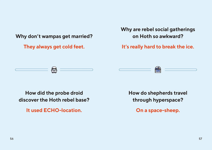Chronicle Books | Star Wars Dad Jokes Strike Back | Shut the Front Door