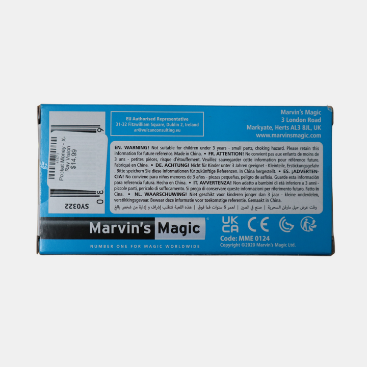 Marvins Magic | Pocket Money - X-Ray Vision | Shut the Front Door