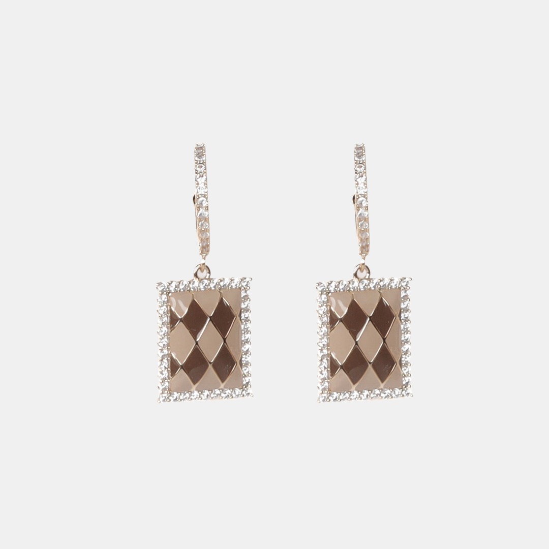 Antigone | Aster Earrings - Latte/Amethyst | Shut the Front Door