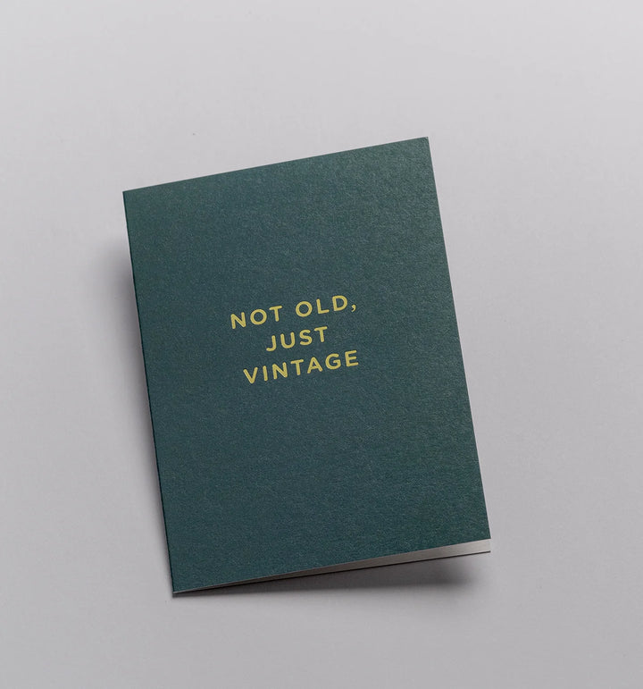 Lagom | Card Not Old, Just Vintage | Shut the Front Door