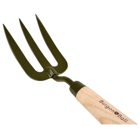 Burgon & Ball | Boron Green Hand Fork RHS | Shut the Front Door