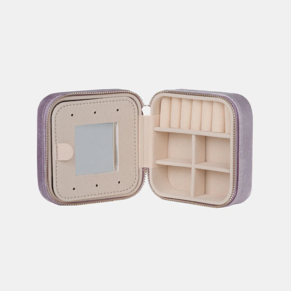 Antigone | Brydie Square Jewellery Box - Lilac | Shut the Front Door