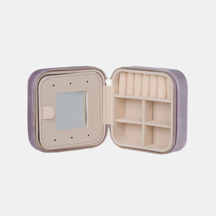 Antigone | Brydie Square Jewellery Box - Lilac | Shut the Front Door