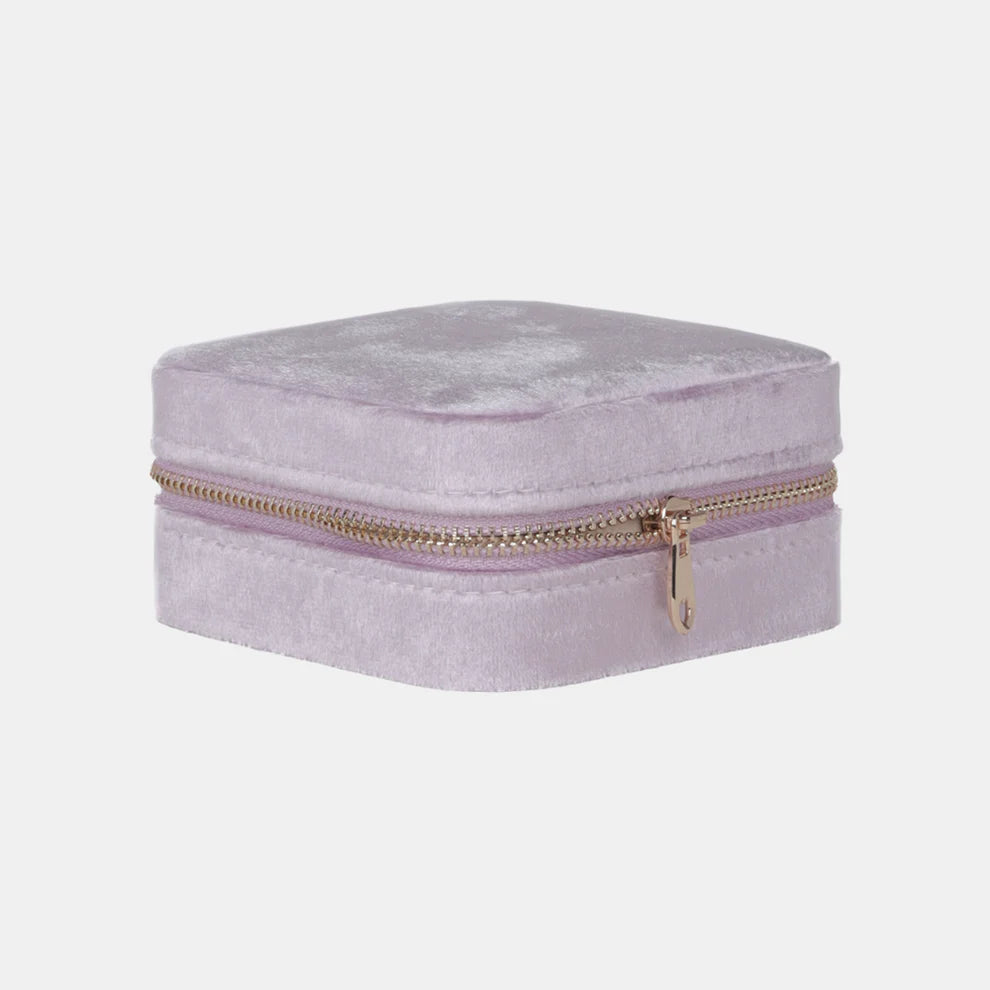 Antigone | Brydie Square Jewellery Box - Lilac | Shut the Front Door