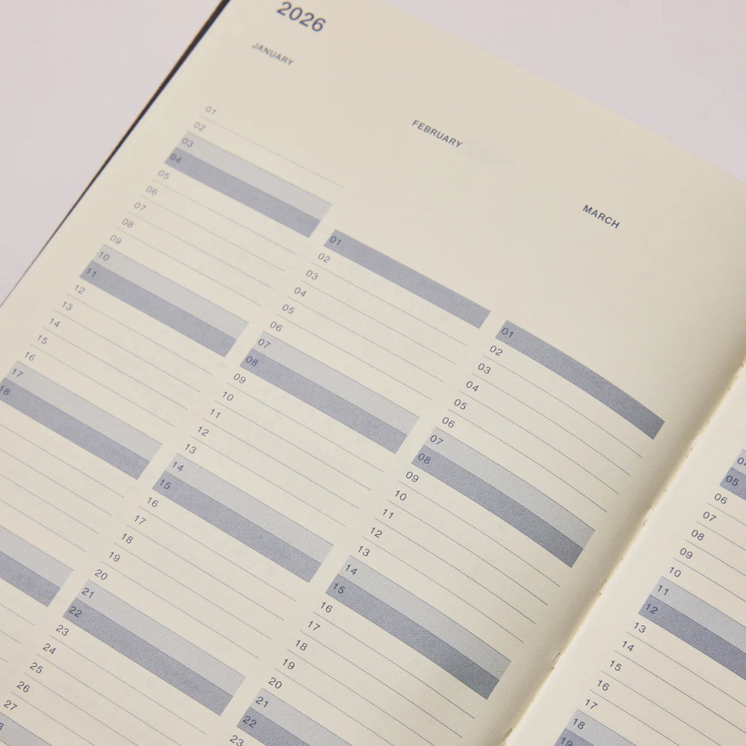 2026 Diary Weekly Achiever A5 - Teal