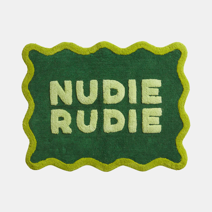 SAGE & CLARE | Amalie Nudie Bath Mat - Kelp | Shut the Front Door