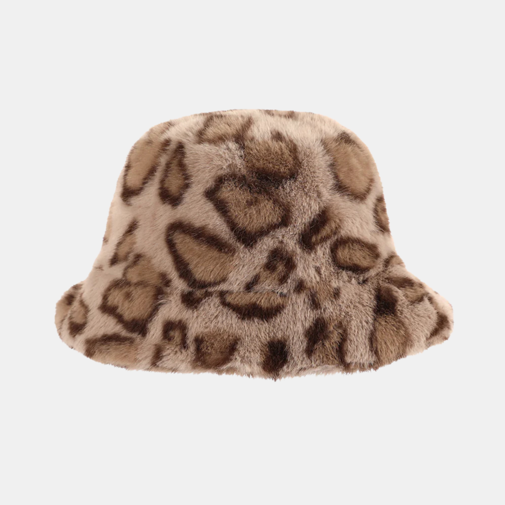 Antigone | Animal Print Bucket Hat - Brown | Shut the Front Door