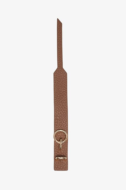 Antler NZ | Leather & Gold Wrap Bracelet - Tan | Shut the Front Door