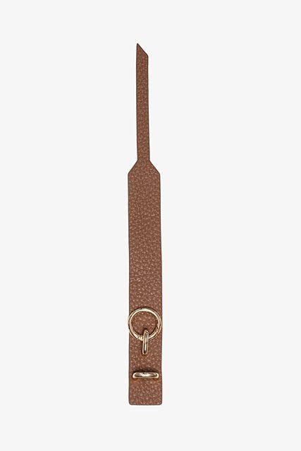 Antler NZ | Leather & Gold Wrap Bracelet - Tan | Shut the Front Door