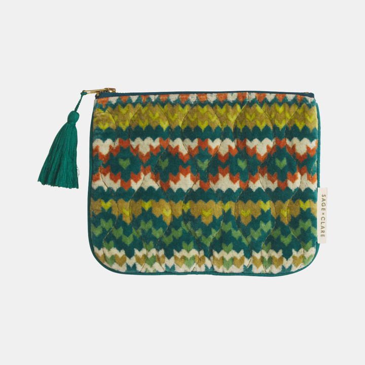 SAGE & CLARE | Arlette Velvet Pouch | Shut the Front Door