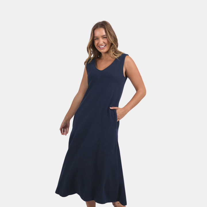 Aspen Dress - Navy