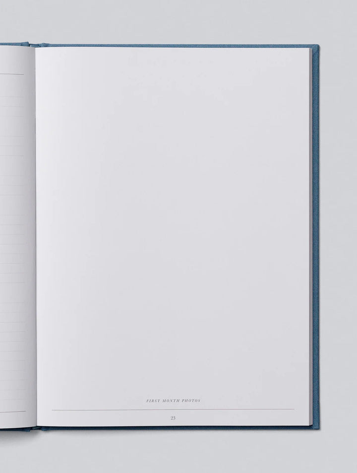 Baby Journal - Birth to Five Years Blue