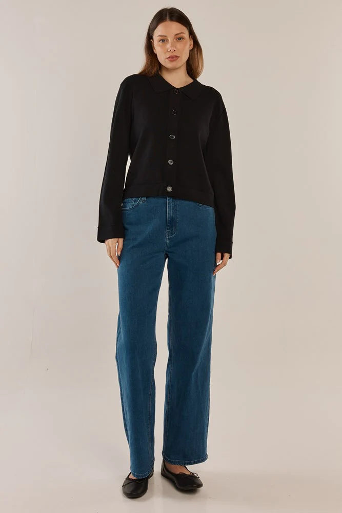 Betty Basics | Rosie Cardigan - Black | Shut the Front Door