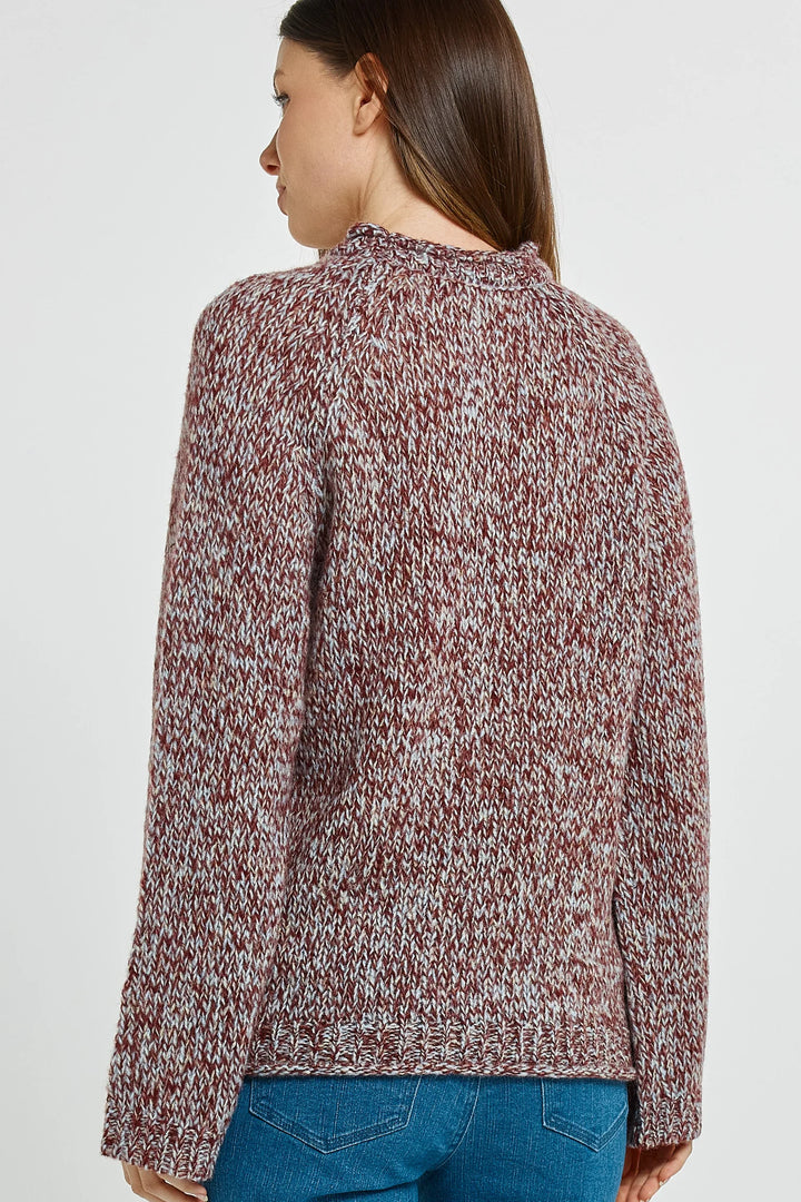 Betty Basics | Gracie Sweater - Multi Red | Shut the Front Door