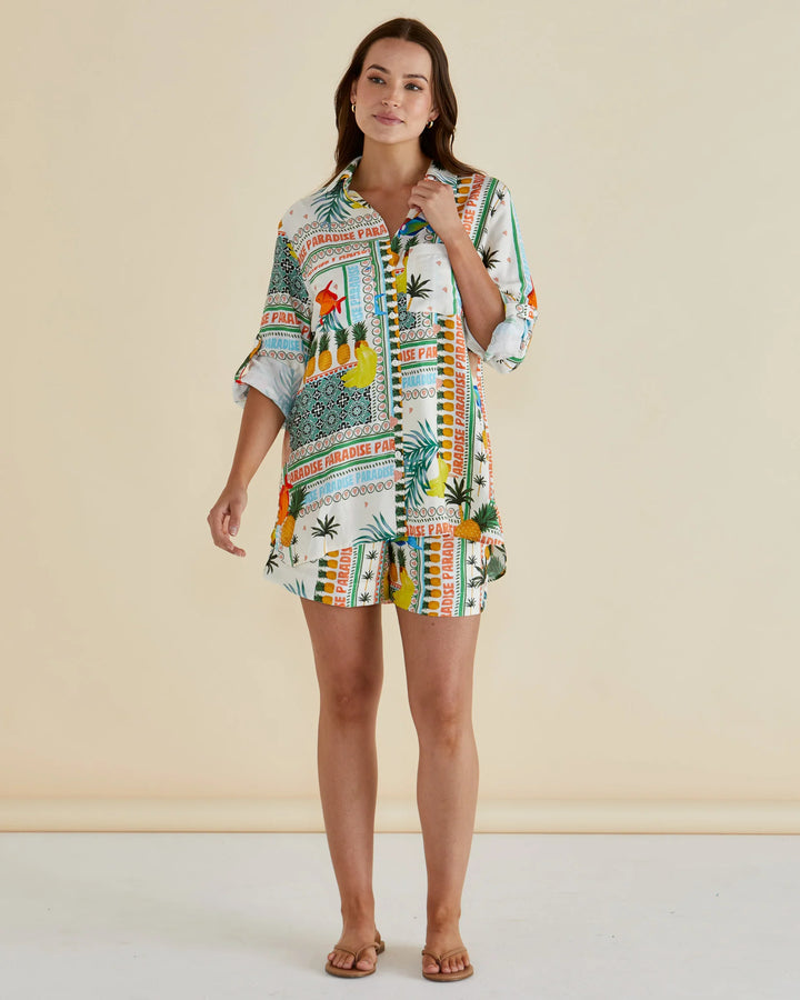 Mills Shirt - Paradise Print Multi