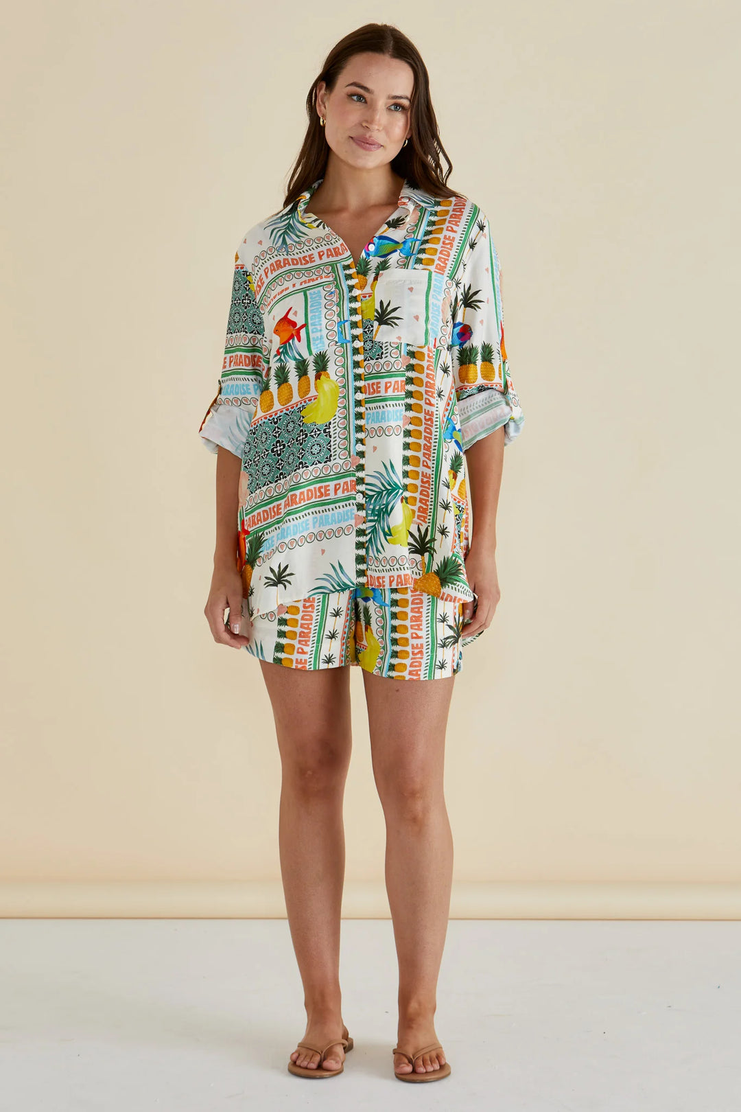 Mills Shirt - Paradise Print Multi