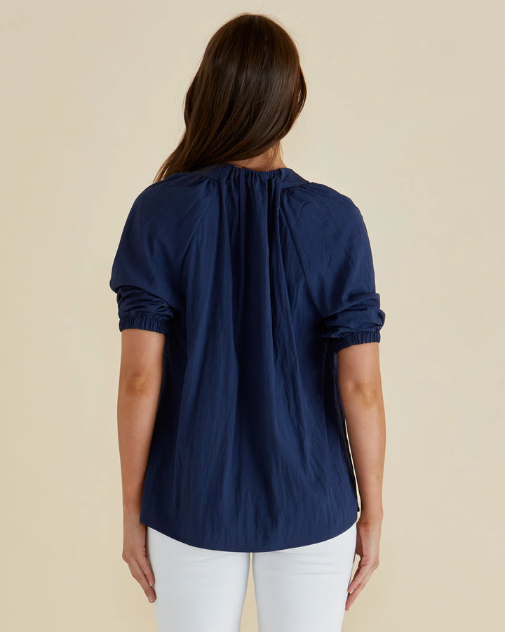 Joanne Blouse - Navy Blue