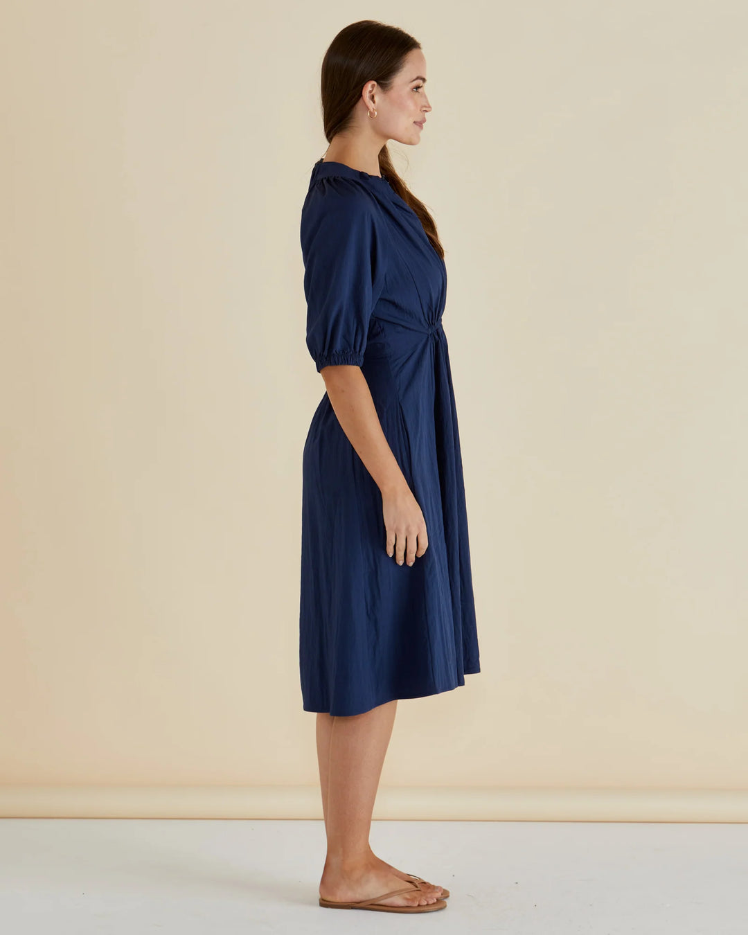 Emery Dress - Navy Blue