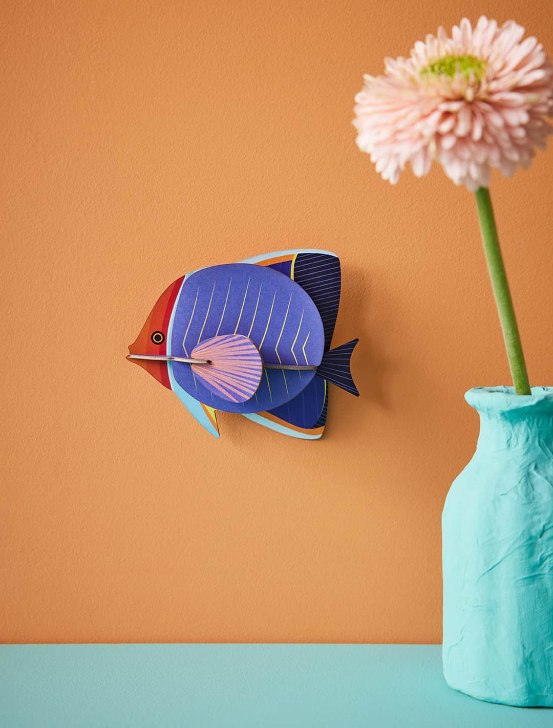 Wall Art Sea Creatures (B7) - Butterfly Fish