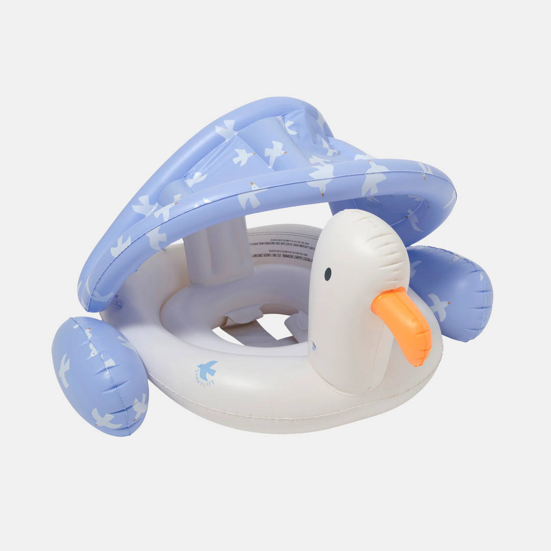 Sunnylife | Baby Float - Sammy the Seagull Blue | Shut the Front Door