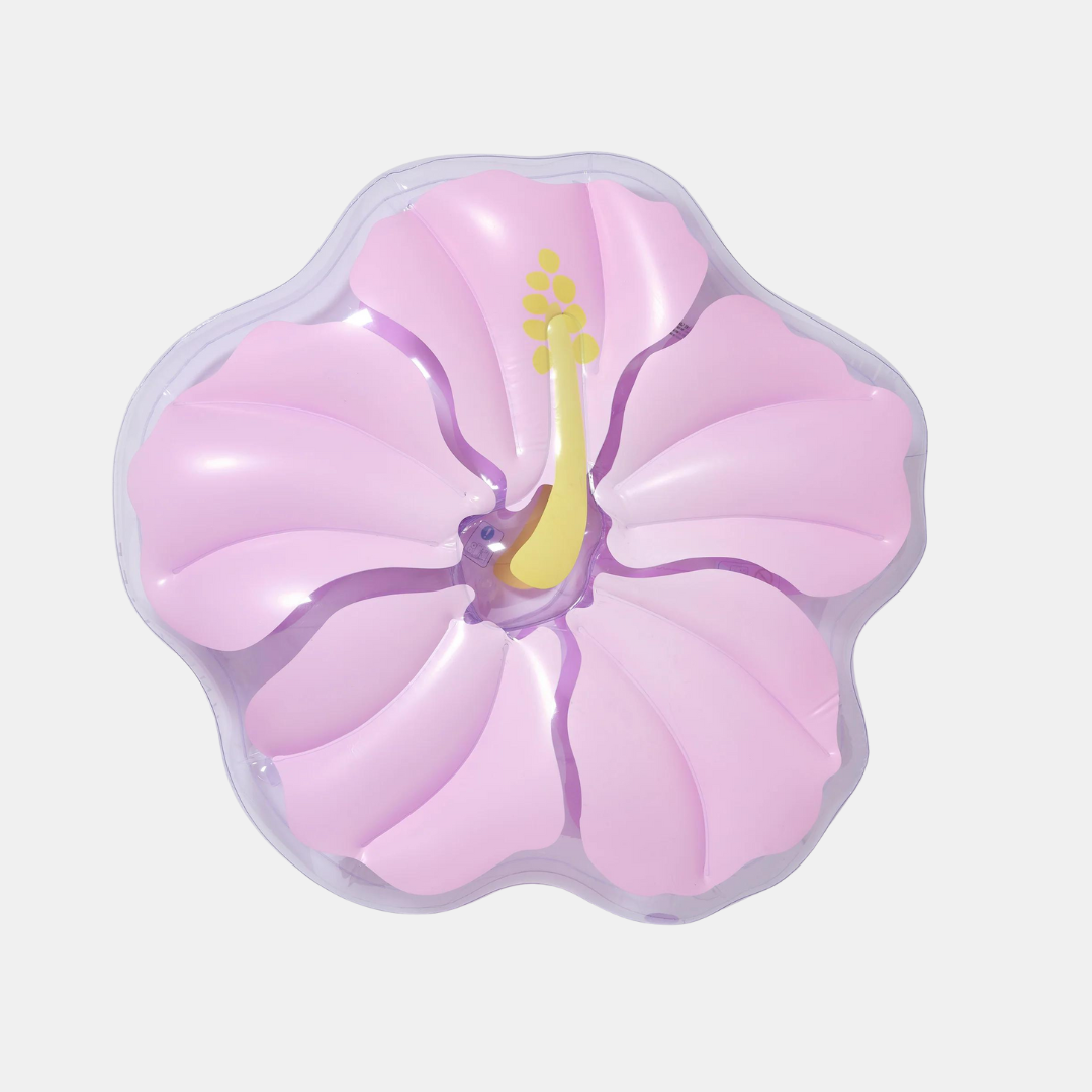 Sunnylife | Luxe Lie-On Float - Hibiscus Pastel Lilac | Shut the Front Door