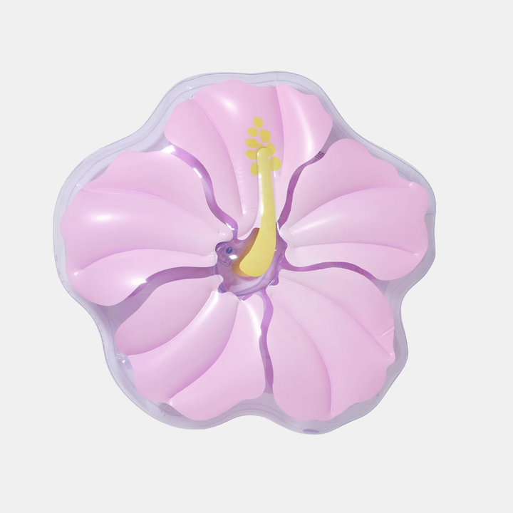 Sunnylife | Luxe Lie-On Float - Hibiscus Pastel Lilac | Shut the Front Door