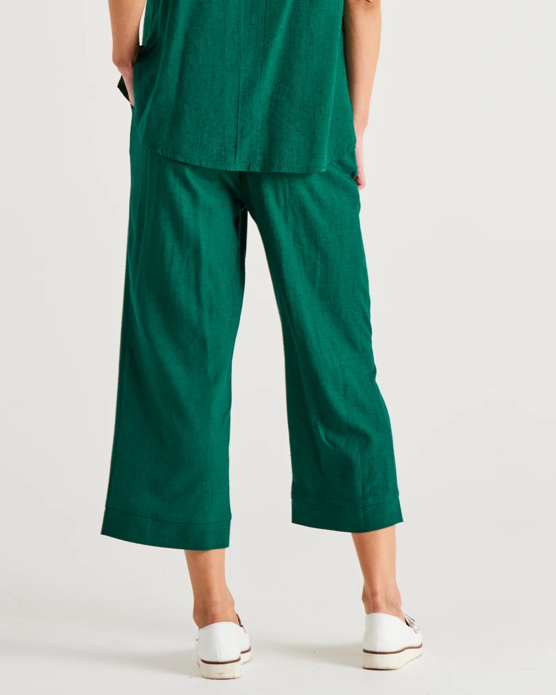 Betty Basics | Parker Pant - Hunter Green | Shut the Front Door