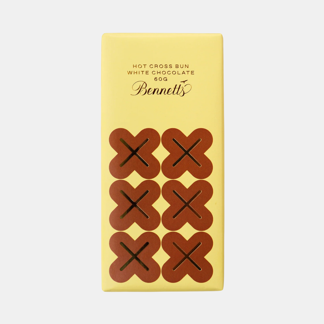 Bennetts Of Mangawhai | Bennetts 60g Bar - Hot Cross Bun | Shut the Front Door