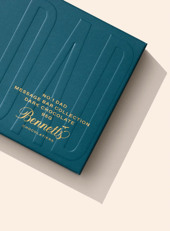 Bennetts Message Bar Dad - Dark Chocolate