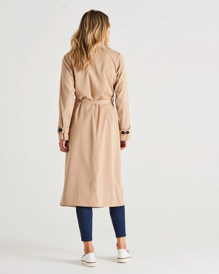 Betty Basics | Zimmer Trench Coat - Sand | Shut the Front Door