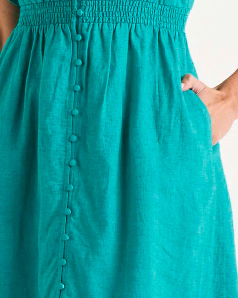 Betty Basics | Whitney Dress - Teal | Shut the Front Door