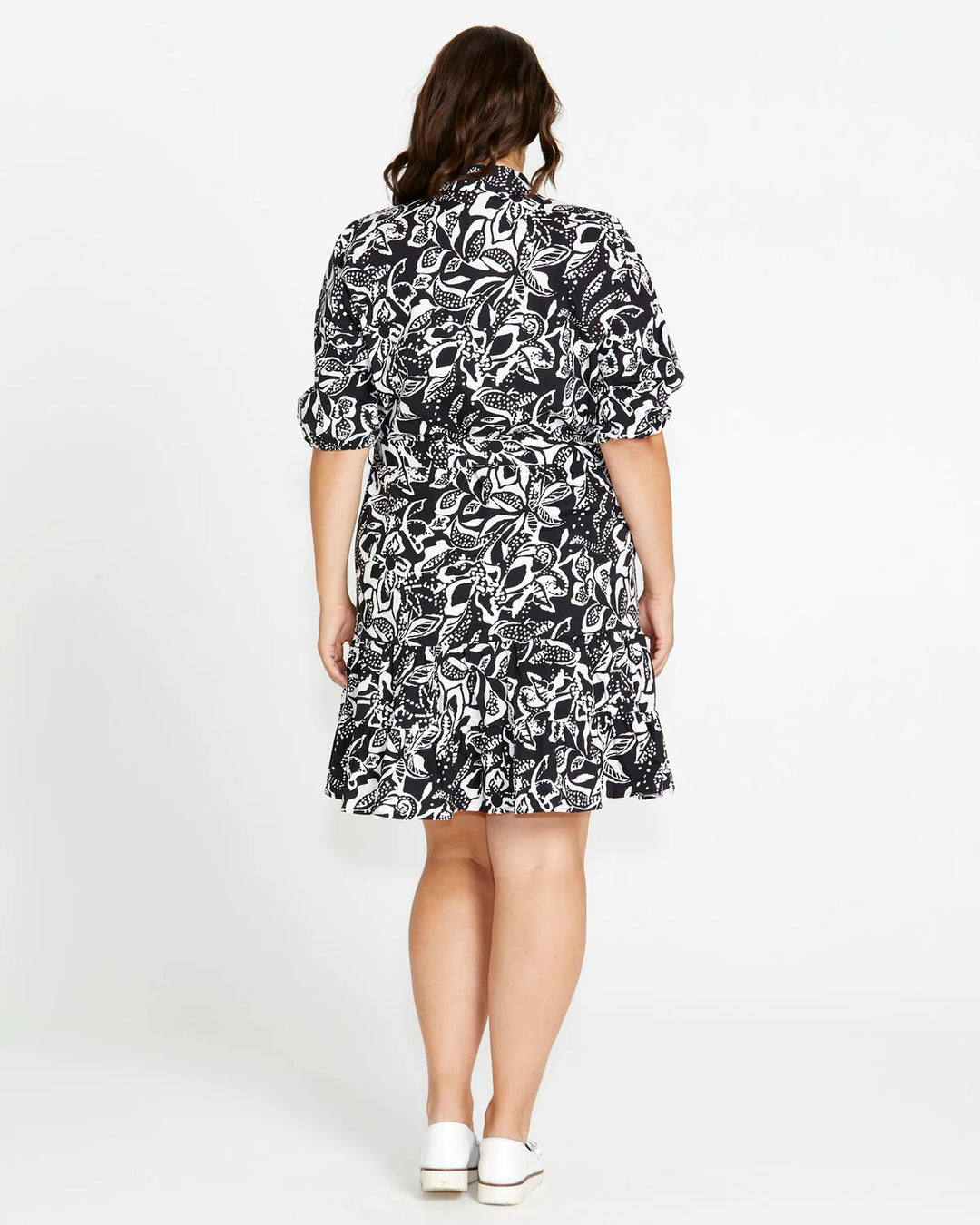 Betty Basics | Marnie Dress - Floral Mono | Shut the Front Door