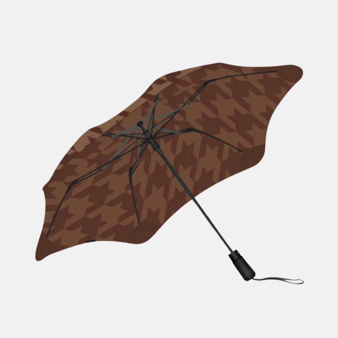 Blunt | Blunt Umbrella Metro - Houndstooth Cocoa | Shut the Front Door
