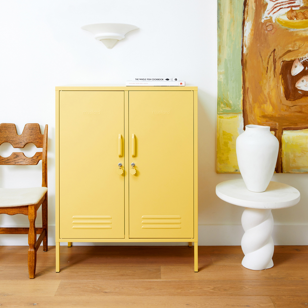 Mustard | Midi Locker - Butter | Shut the Front Door