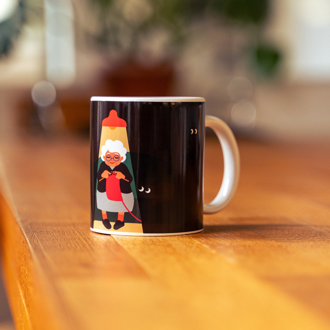 Kikkerland | Cat Lady Morph Mug | Shut the Front Door
