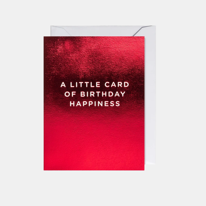 Card A Little Card Of Birthday Happiness