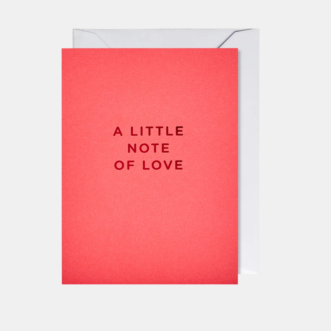 Lagom | Card A Little Note of Love Mini | Shut the Front Door
