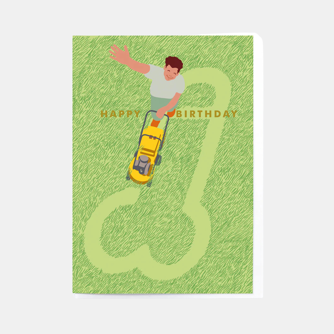 Noi | Card Birthday Lawnmower | Shut the Front Door