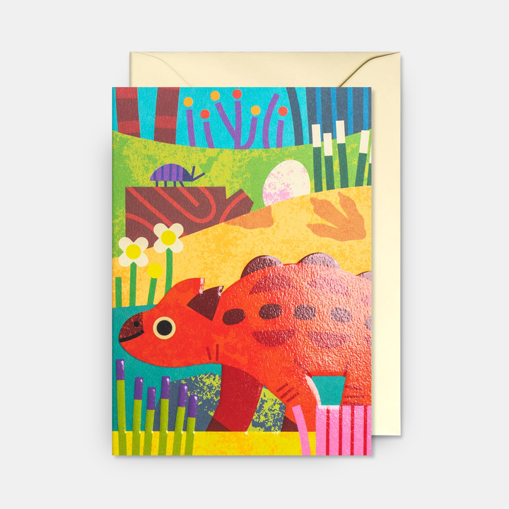 Lagom | Card Blank Ankylosaurus | Shut the Front Door