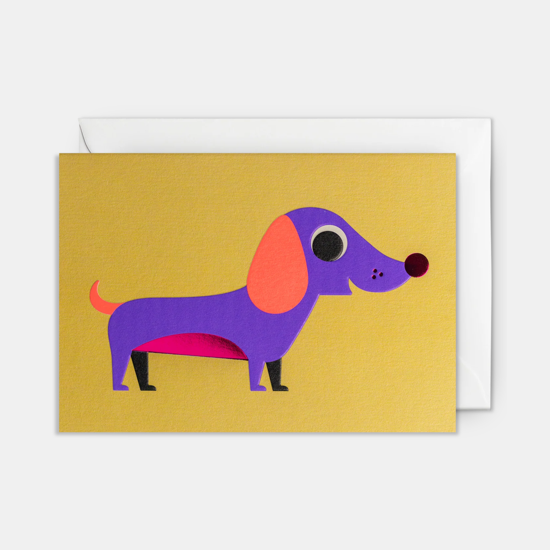 Lagom | Card Blank Dachshund | Shut the Front Door
