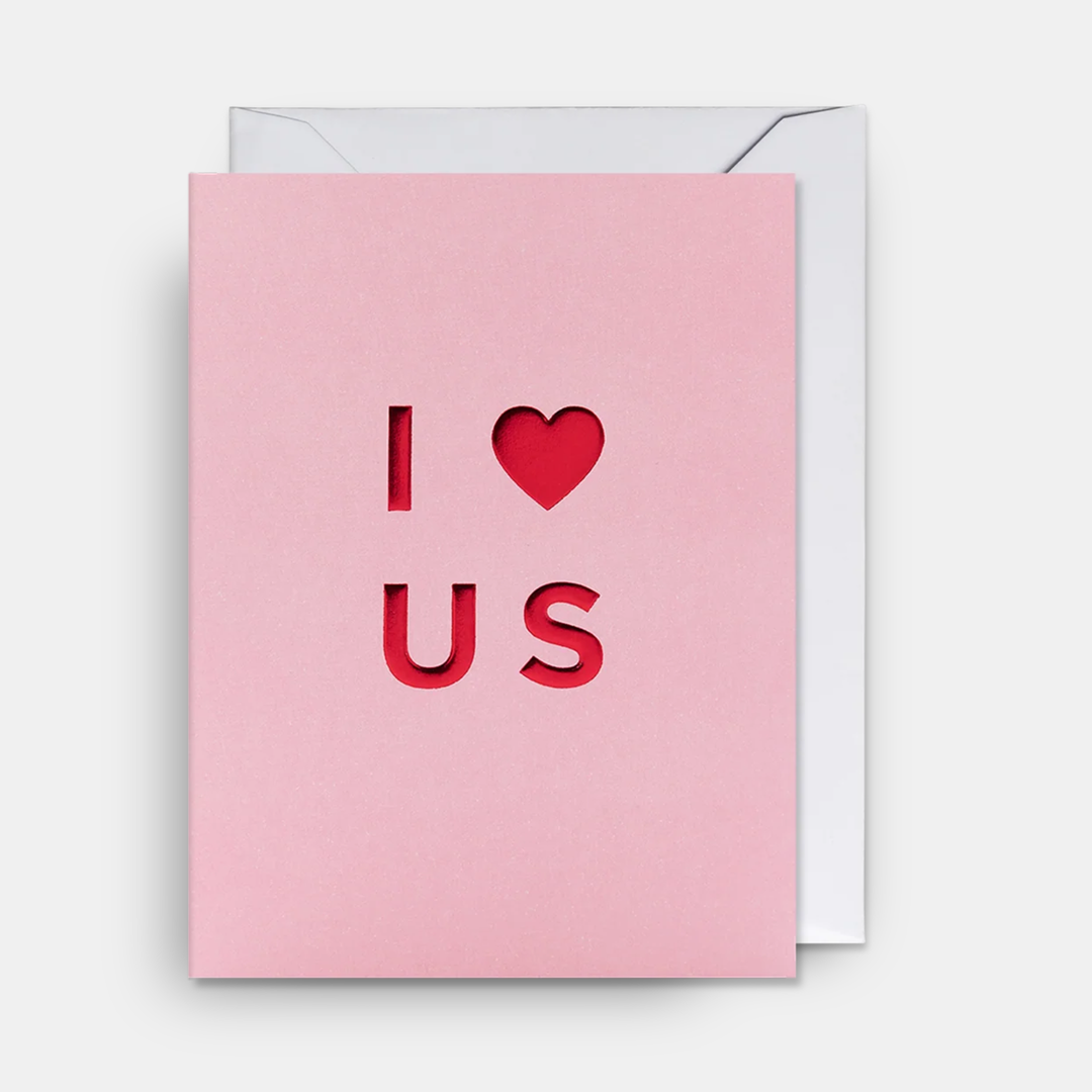 Lagom | Card Blank Heart Us Mini | Shut the Front Door