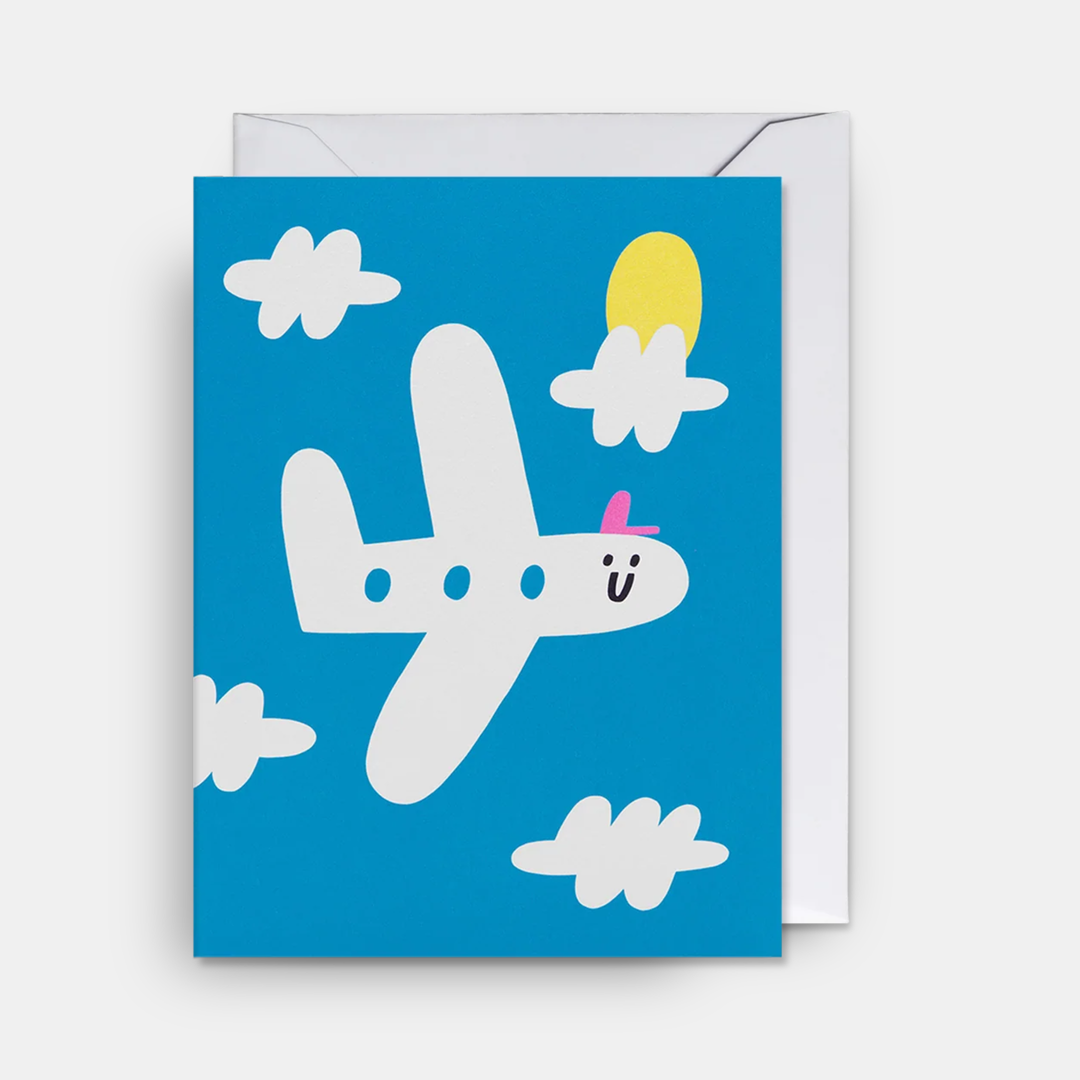 Lagom | Card Blank Plane Mini | Shut the Front Door