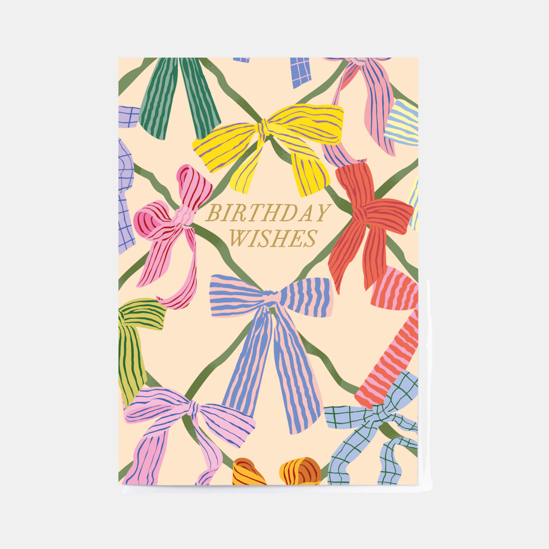 Noi | Card Colourful Bows | Shut the Front Door