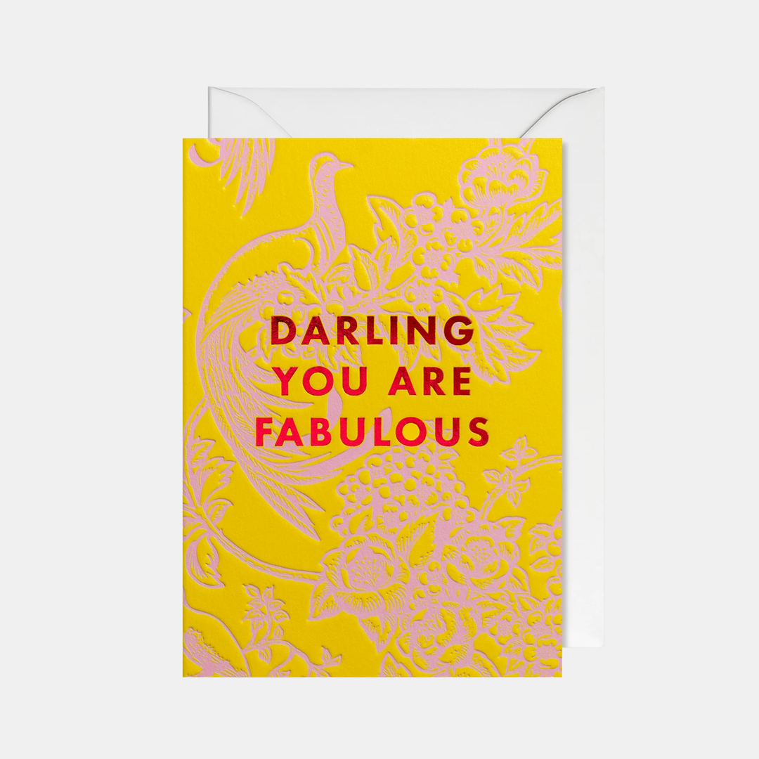 Lagom | Card Darling You Are Fabulous - Bird | Shut the Front Door