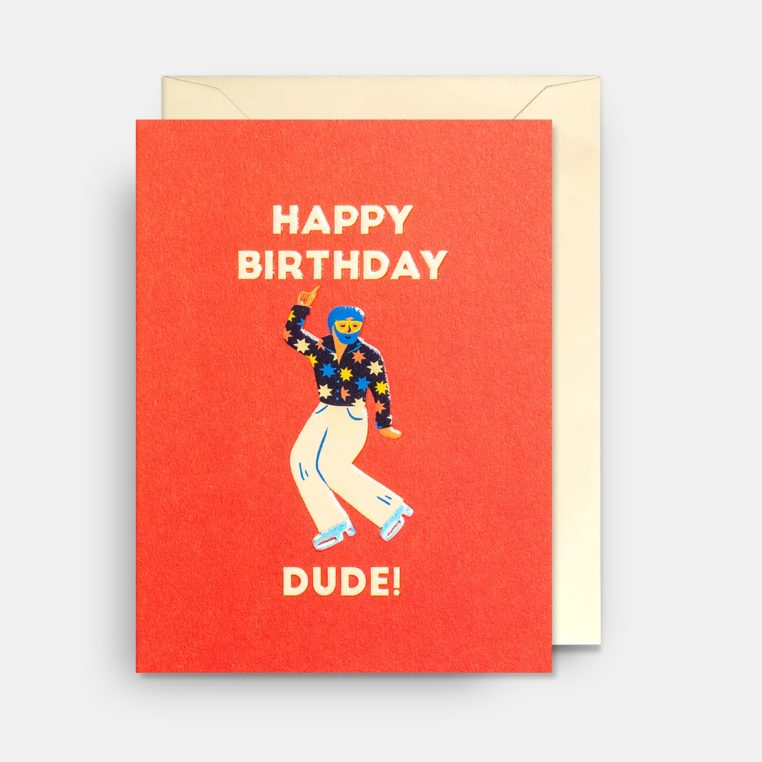 Lagom | Card Happy Birthday Dude! Mini | Shut the Front Door