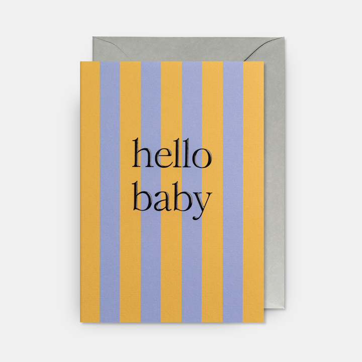 Card Hello Baby