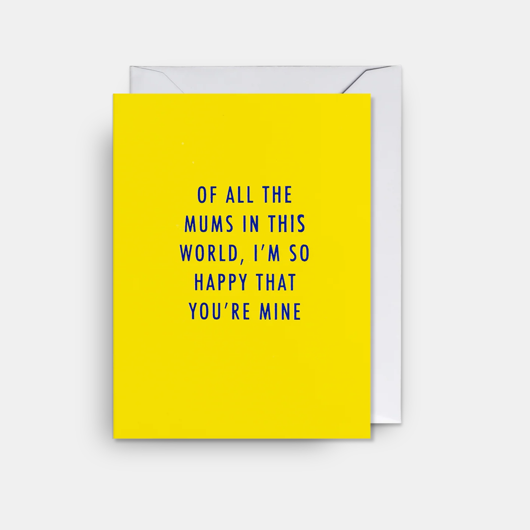 Lagom | Card Of all the Mums in this World Mini | Shut the Front Door