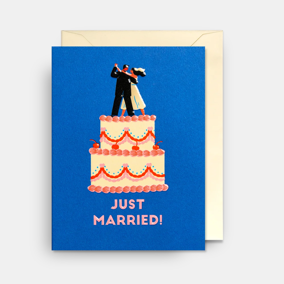 Lagom | Card Wedding Just Married Mini | Shut the Front Door